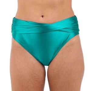 La Blanca Teal Earth Goddess Swim Bottom